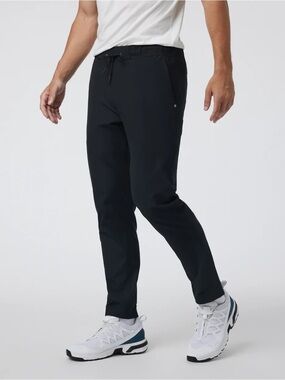 Vuori Meta Elastic Waist Black Pants size XL